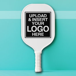 Nur das Office-Firmenlogo - weißer Hintergrund Pickleball Schläger