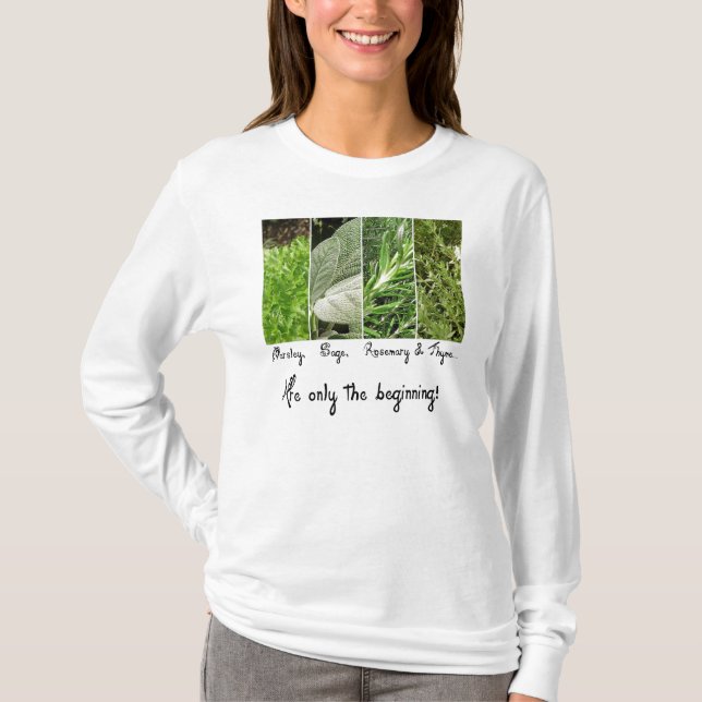 Nur das T-Shirt der Anfänger, Ladys Long Sleeve (Vorderseite)