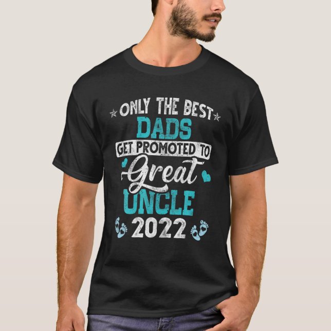 Nur der beste Vater wird auf UNCEL 2022 PFAD bewor T-Shirt (Vorderseite)