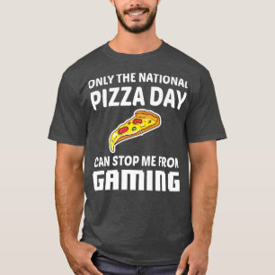 Nur der Nationalfeiertag kann mich vom Gamin abhal T-Shirt