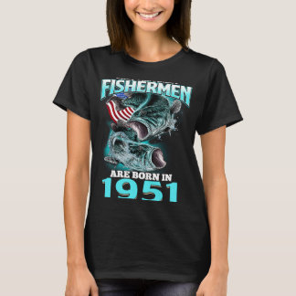 Nur der schönste Fischer, der 1951 Geboren wurde T-Shirt