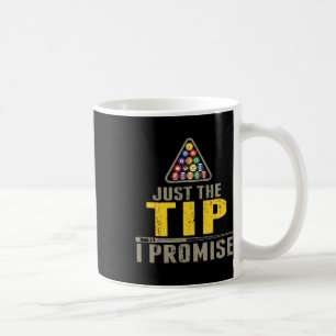 Nur der Tipp 8 ll Pool Billiards Player Funny Gesc Kaffeetasse