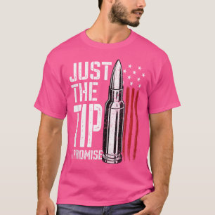 Nur der Tipp I Versprechen Bullet American Flag Gu T-Shirt