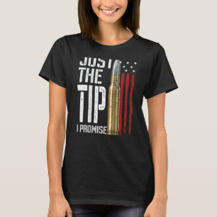 Nur der Tipp I Versprechen Bullet American Flag Gu T-Shirt
