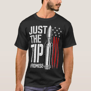 Nur der Tipp I Versprechen Bullet American Flag Gu T-Shirt