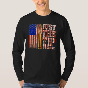 Nur der Tipp I Versprechen Gun Eigentümer Pro schi T-Shirt