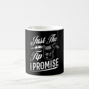 Nur der Tipp Tattoo-Künstler Funny Tattooist Gesc Kaffeetasse