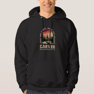 Nur die Bäume Ich und die Breeze Carver Wandermass Hoodie