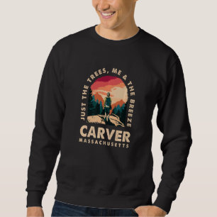 Nur die Bäume Ich und die Breeze Carver Wandermass Sweatshirt