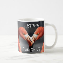 NUR DIE BEIDEN VON US Flamingo Valentine Christlic Kaffeetasse