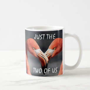 NUR DIE BEIDEN VON US Flamingo Valentine Christlic Kaffeetasse