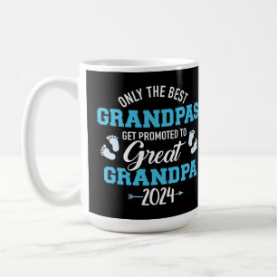 Nur die besten Grandpas werden zum großen Grand be Kaffeetasse
