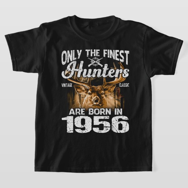 Nur die besten Jäger sind 1956 Geboren T-Shirt (Ablage )