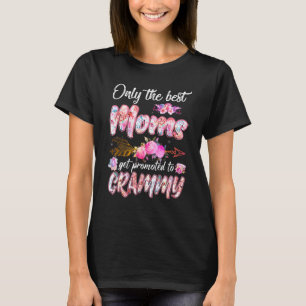 Nur die besten Mamas werden für Grammy Floral empf T-Shirt