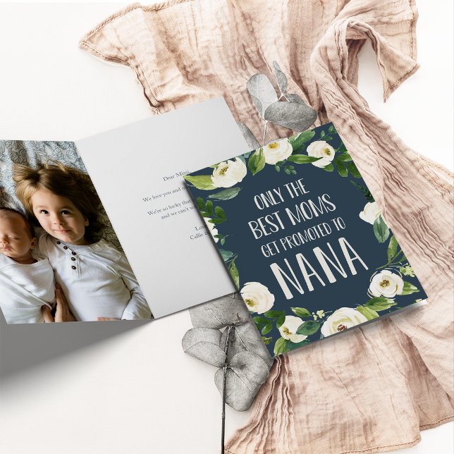 Nur die besten Mamas werden für Nana angeboten Karte (Von Creator hochgeladen)