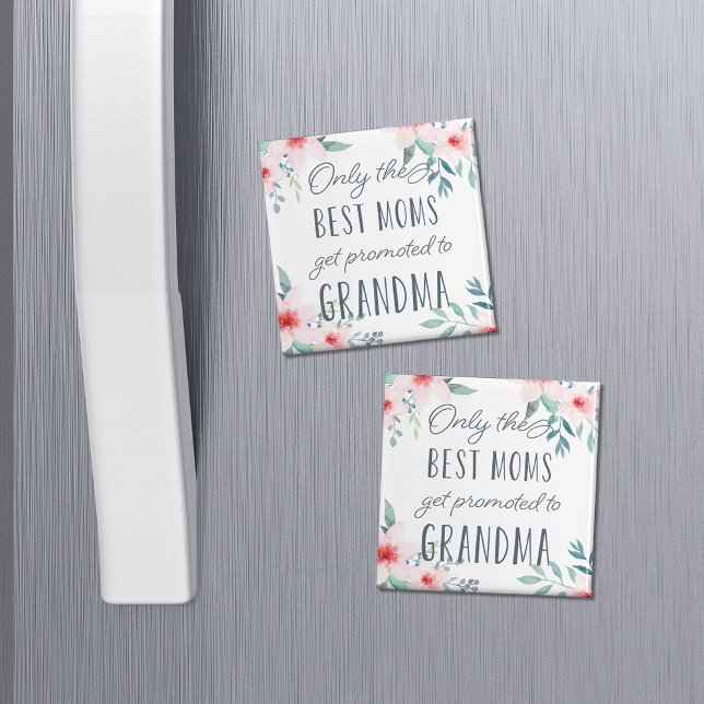Nur die besten Mamas werden für Oma beworben Magnet (Von Creator hochgeladen)