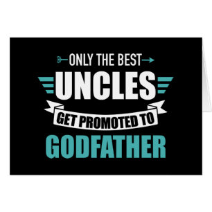 Nur die besten Onkel werden zum Paten befördert