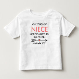 Nur die besten Stücke werden für den großen Cousin Kleinkind T-shirt