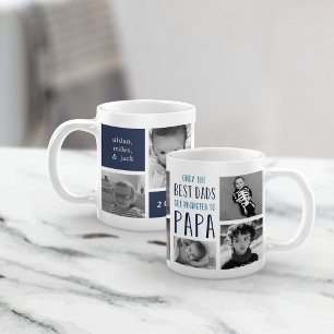 Nur die besten Vater werden zum Papa-Foto beworben Kaffeetasse