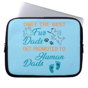 Nur die besten vier Vater werden für menschliche V Laptopschutzhülle