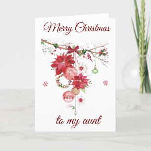 NUR DIE CHRISTMAS AUF ***MEINE MENGE*** FEIERTAGSKARTE