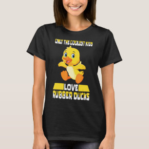 Nur die Coolen Kinder Liebe Gummi Enten Niedlichen T-Shirt