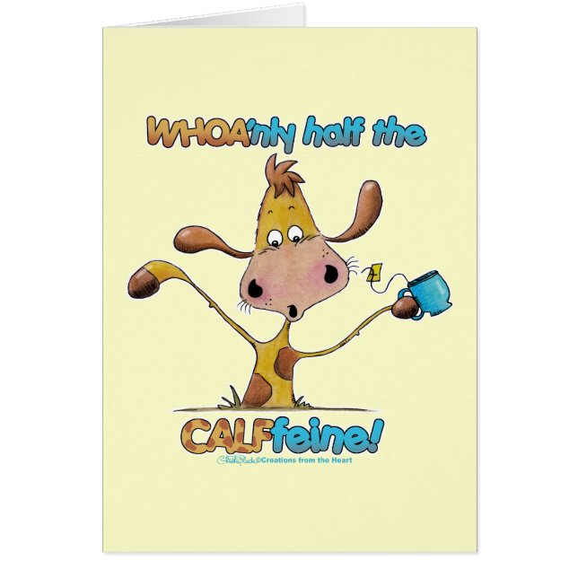 Nur die Hälfte des CALFfeins (Vorne)