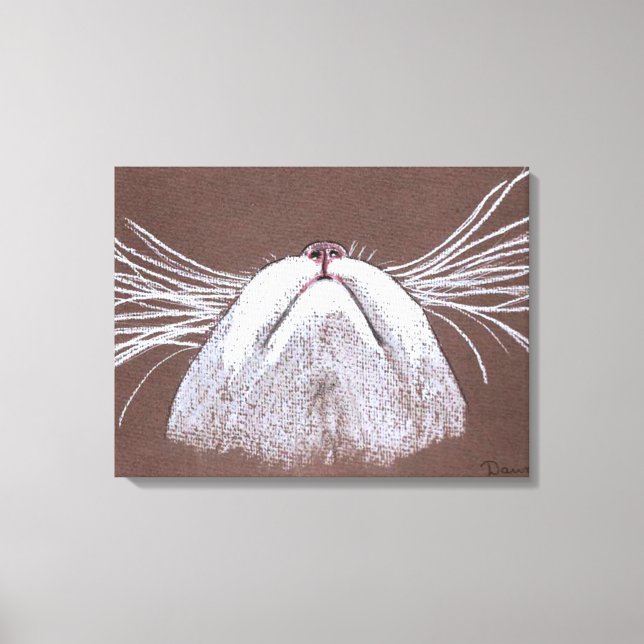NUR DIE KATZKATZKATZE LEINWANDDRUCK (Vorderseite)