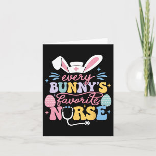 Nur die Niedliche Osterhase der Lieblings-Nurse Karte