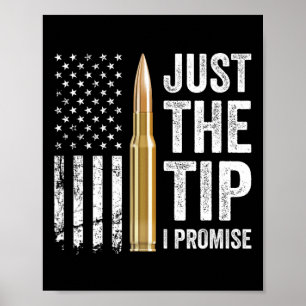 Nur Die Spitze, Ich Verspreche Es - Lustiger Waffe Poster