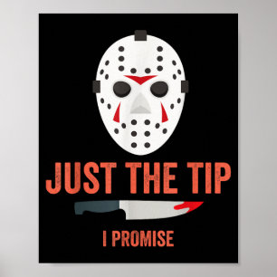 Nur die Spitze, ich verspreche es, lustiges Hallow Poster