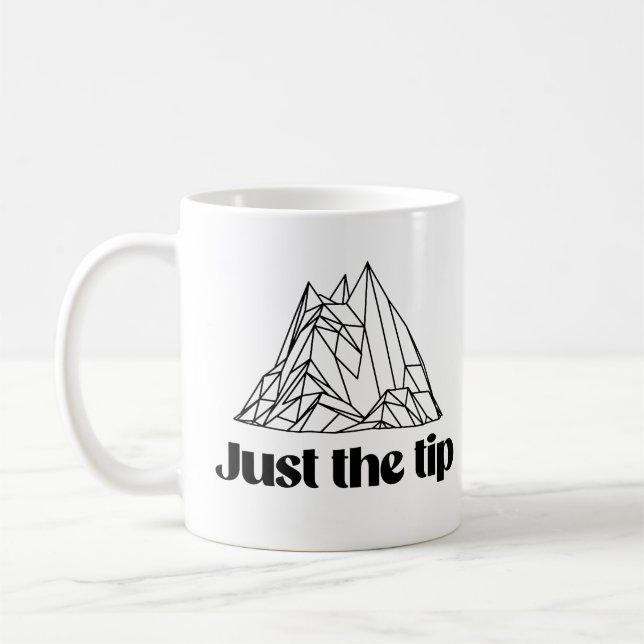 Nur die Spitze Kaffeetasse (Links)