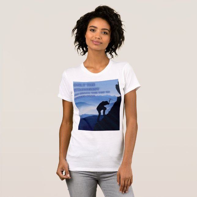 Nur die Stärksten T-Shirt (Vorne ganz)