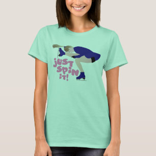 Nur drehen Ice Skaten T T-Shirt