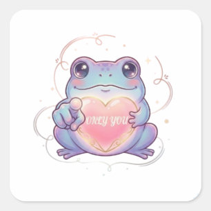 Nur Du Frosch Aufkleber Süßer Frosch Leuchtendes H