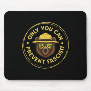 Nur du kannst Faschismus verhindern Schütze Nation Mousepad