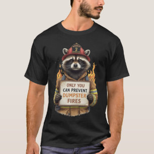 Nur du kannst Müllcontainerbrände verhindern T-Shirt