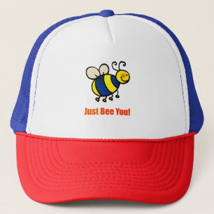 Nur du Niedlicher Cartoon Bee Art sein Truckerkappe
