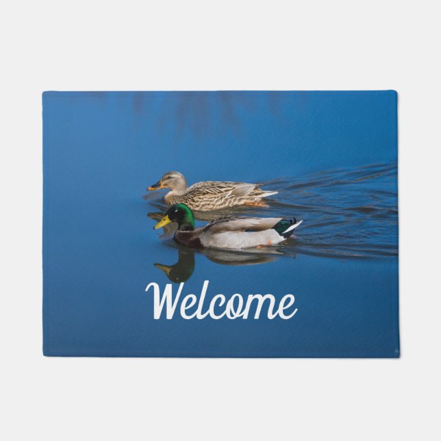 Nur du und ich Doormat Fußmatte (Vorderseite)