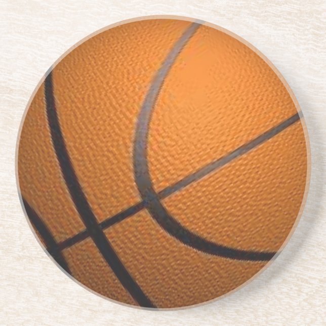 Nur ein Ball Basketball Sport Untersetzer (Vorne)