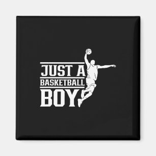 Nur ein Basketball Boy Coach Team Match Magnet