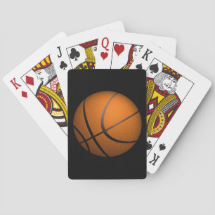Nur ein Basketball-Sport Spielkarten