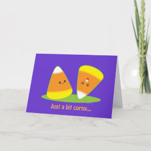 Nur ein bisschen Corny Karte