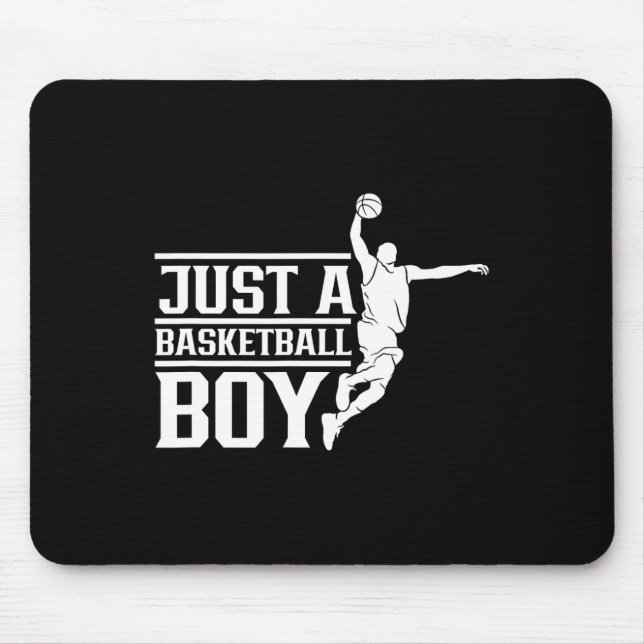 Nur ein Bysketbyll Boy Coach Player Team Match Mousepad (Vorne)
