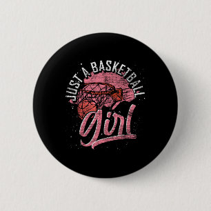 Nur ein Bysketbyll Girl Bysketbyll Player Sport By Button