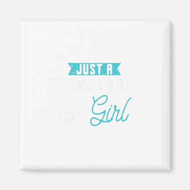 Nur ein Bysketbyll Girl Bysketbyll Player Women By Magnet (Vorne)