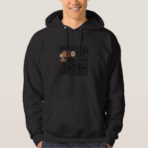 Nur ein cooler Typ, der zufällige Abenteuer liebt Hoodie