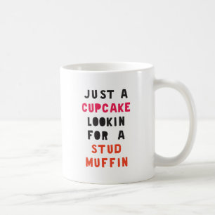 Nur ein Cupcake auf der Suche nach einem Stuckmuff Tasse