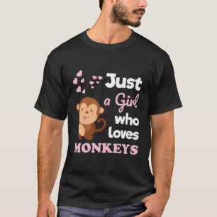 Nur ein, der Affen Liebe T-Shirt