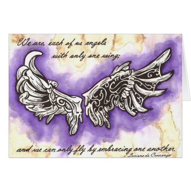 Nur ein Flügel (Vorderseite (Horizontal))